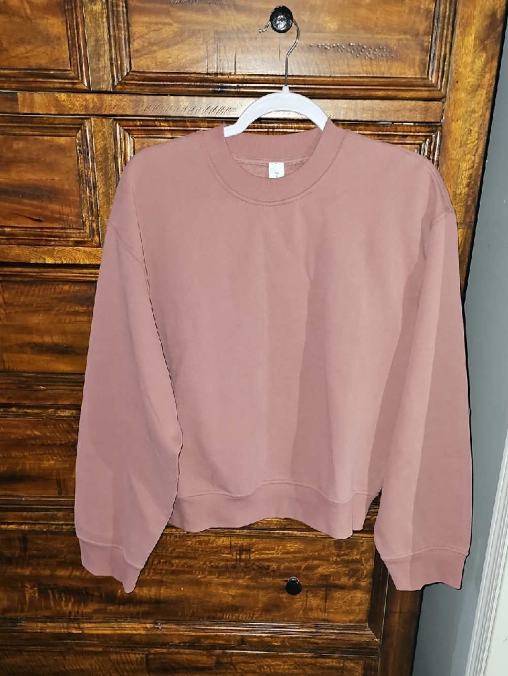 Lululemon Womens Steady State Oversized Crew!! Red Clay! Sz Small! NWTS!